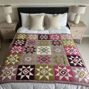 MadebyAnita - Quiet Sky Blanket avec explications